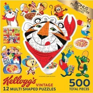 Rose Art Vintage Kellogg's 500 pc Jigsaw Puzzle